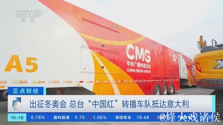 出征冬奥!总台“中国红”转播车队抵达意大利 出征冬奥!总台“中国红”转播车队抵达意大利